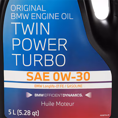 BMW TWIN POWER TURBO SAE 0W-30 5本セット Engine Oil Twin Power Turbo 0W-30 Synthetic 10 Liter For BMW