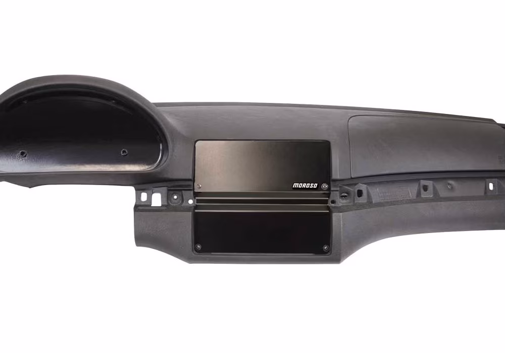 Moroso Radio & A/C BlockOff Plate E46