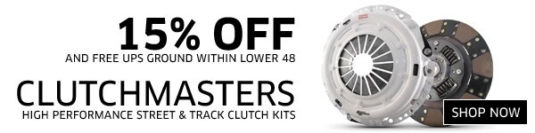 15% Off Clutch Masters