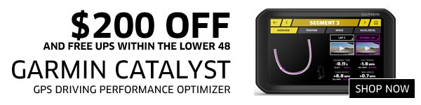 $200 Off Garmin Catalyst