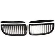 BMW Black & Chrome Front Kidney Grille Sets