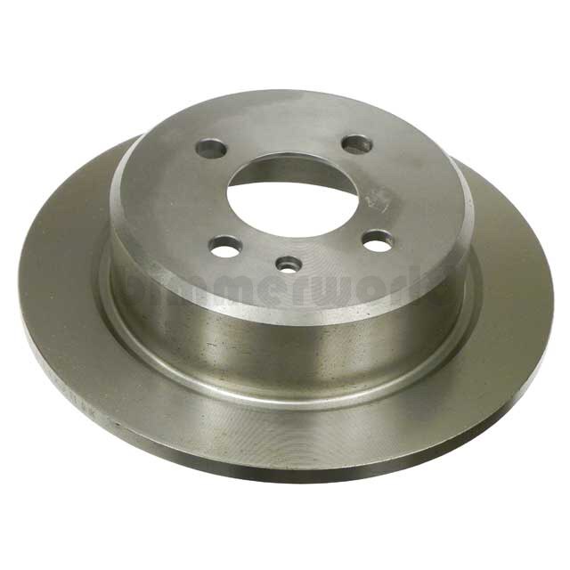 BMW Rear Brake Rotor E30 318i/325e/i 198591