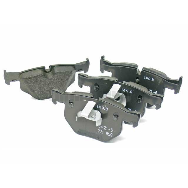 Akebono Euro Premium Rear Ceramic Brake Pads For BMW X5 X6 (E70, F15, E71, F16)