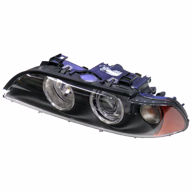 Hella Halogen Headlight, Left BMW E39 525i, 530i 540i M5 20012003