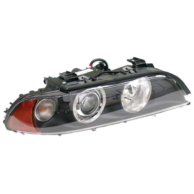 Xenon Headlight, Right Clear Parking Light BMW E39 5 Ser 20012003