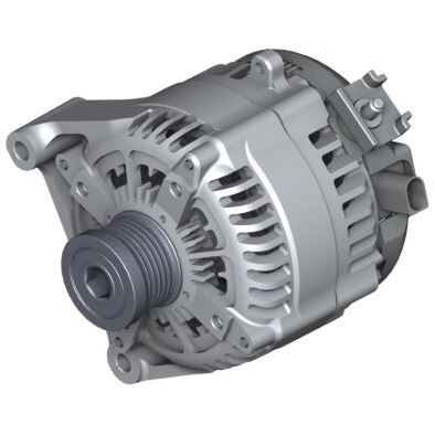 Alternateur Frankberg Compatible BMW Série 1/3/5/6/X3/X5/X6 - Modèles 2008-2012, 3.0L, 210A, Poulie 8 Nervures - Remplacement Direct