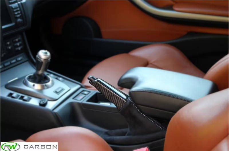 RW Carbon Fiber EBrake Handle for BMWs (E36 E46 E9X F3X & More)