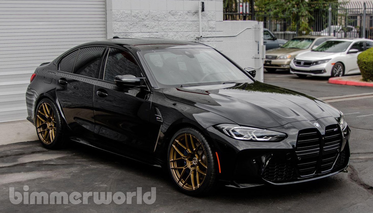 VR D09 20" Staggered Wheel Set BMW G8X M3 / M4 Satin Bronze