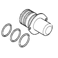 Genuine BMW S62 Scavenger Oil Pump / Solenoid - E39 M5 & Z8 11131407697