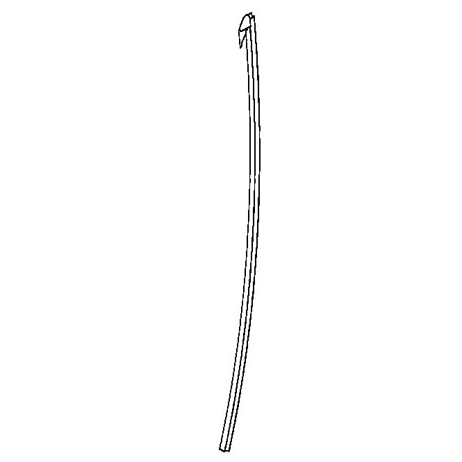Genuine BMW Trim Front Left Window Guide 51328410167