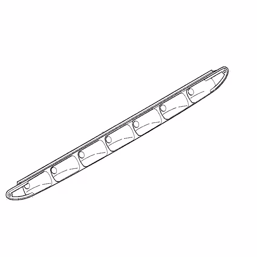 新品TWG ①HappyBirthday ②VanillaBourbon（③） Genuine BMW Third Brake Light Z3 Roadster Pre-Facelift