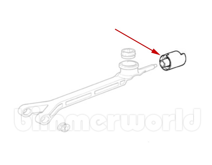 Bushing for Manual Transmisison Shifter Arm E39 540i/M5 & E52 Z8