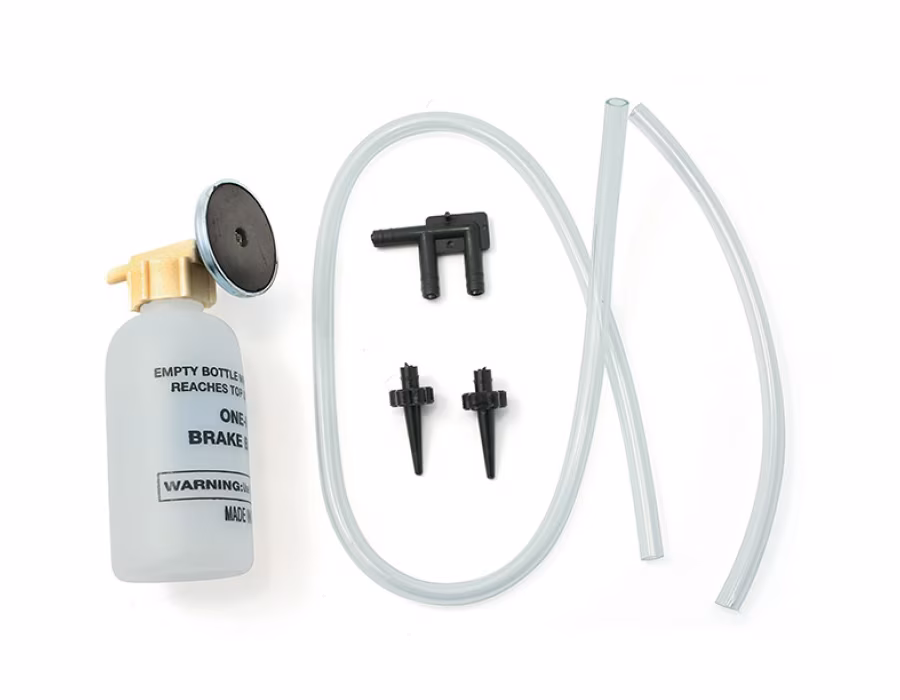 CTA Tools OneMan Brake Fluid Bleeder Bottle Kit 3.5 Ounce Capacity