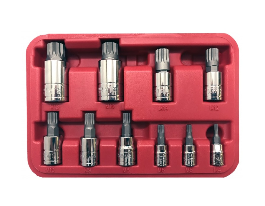 CTA Tools 10 Pc. XZN TripleSquare Socket Set CTA3038