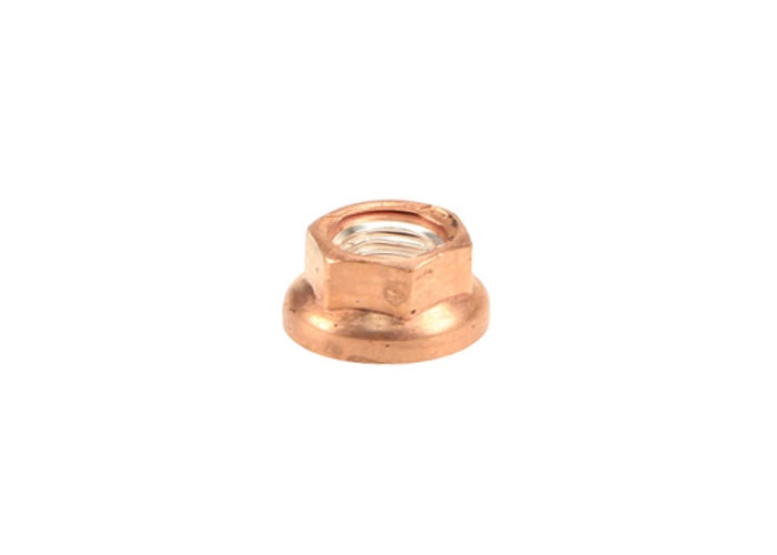 Copper Exhaust Collar Nut, M8 (8mm) (11627509731)