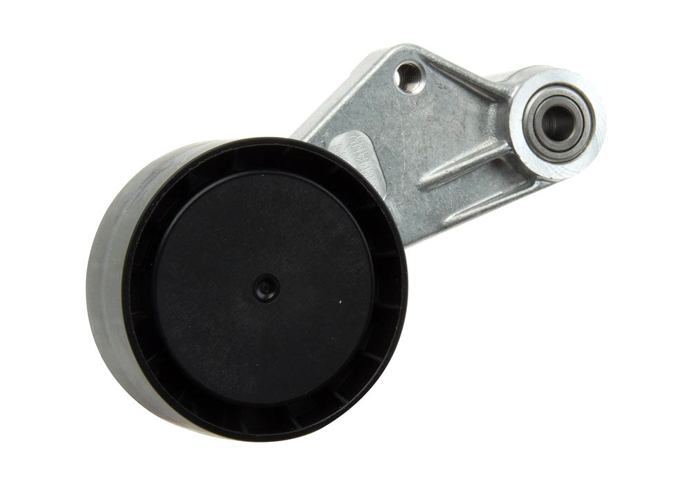 thumbnail interactive-video image 1 of Drive Belt Idler Pulley Set For BMW E39 E38 E53 (540i, 740i, X5) – 2 Pulleys With Bracket, 11287515865 1 of 6
