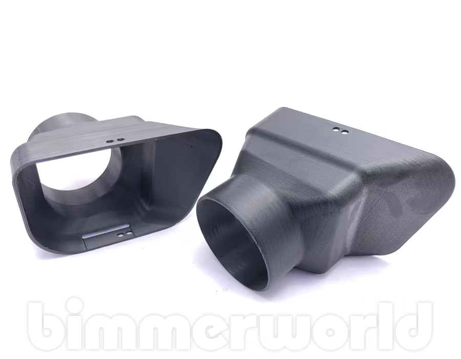 Brake Duct Inlet Adapters Set for BMW E36 M3 Front Bumper