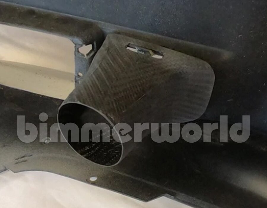 Carbon Fiber Brake Ducts For E36 M3 Front Bumper