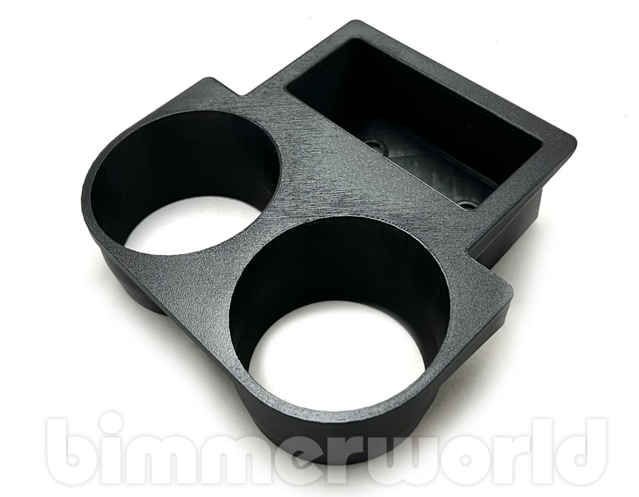 3DPrinted Dual Rear Cupholder BMW E36 3Series Coupe Sedan Convertible
