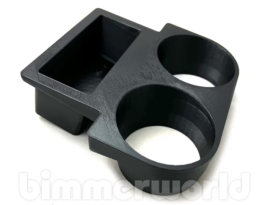 3DPrinted Dual Rear Cupholder BMW E36 3Series Coupe Sedan Convertible