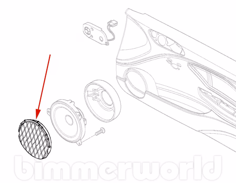 Lève-vitre Avant Gauche BMW 330Ci 325Ci M3 323Ci 328Ci 2000-2006 | Avec Moteur