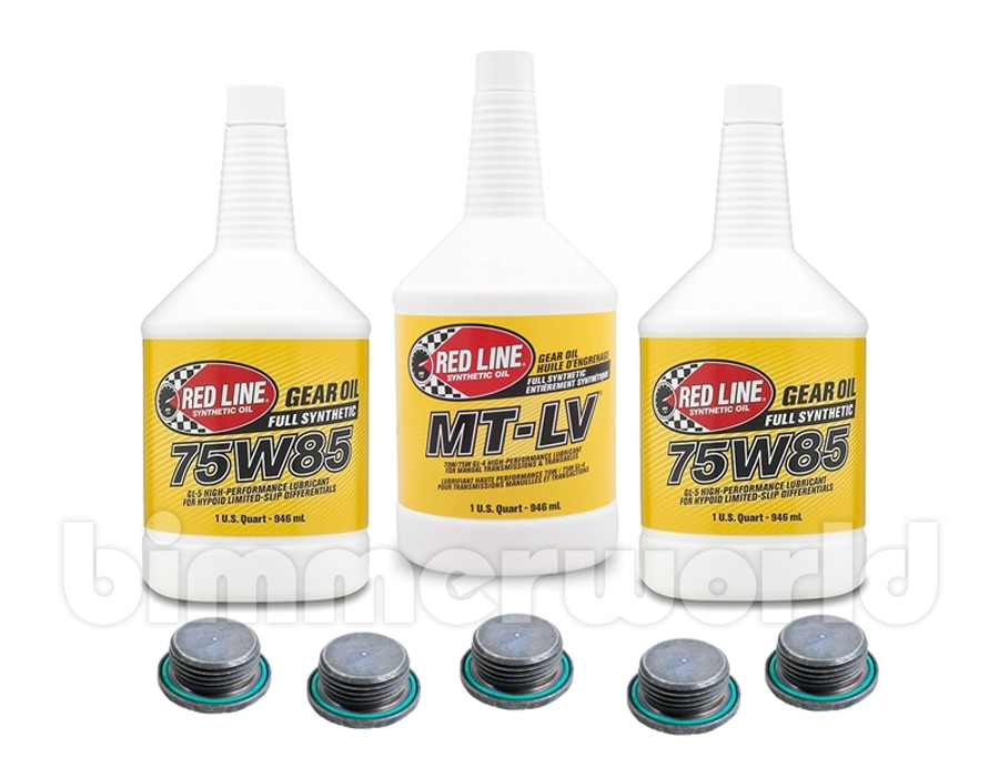 Red Line Transfer Case Differential Oil Service Kit E90 E91 E92 XDrive