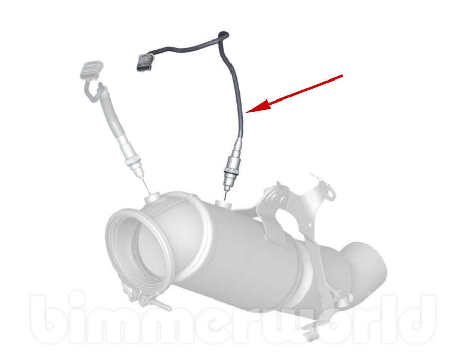 Oxygen Sensor O2 For BMW 650i E63 Post-Cat - Cyl 5,8 Oxygen Sensor O2 For BMW 650i E63 Post-Cat - Cyl 5,8