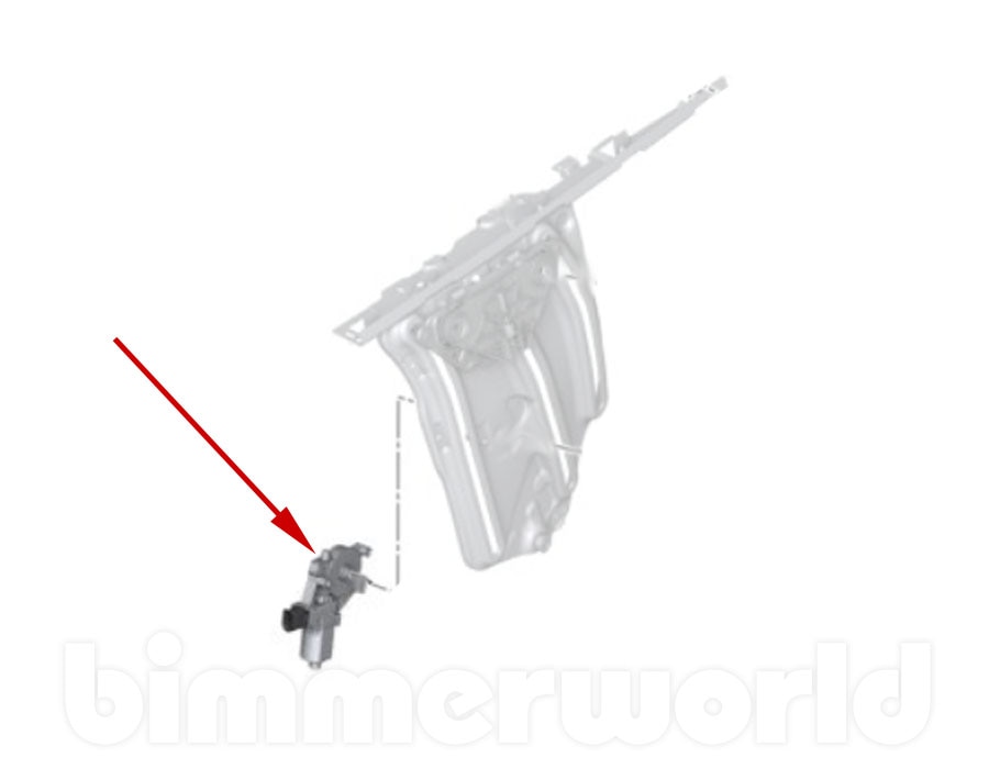 Left Window Motor Front Rear BMW F22 F23 F87 F32 F33 F36 F82 F83 F02