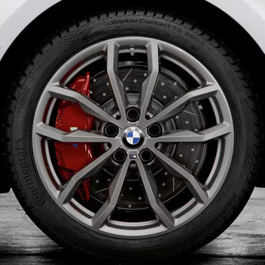 M Performance Red Caliper for BMW F44 M235i, F48 X1 28i M Sport