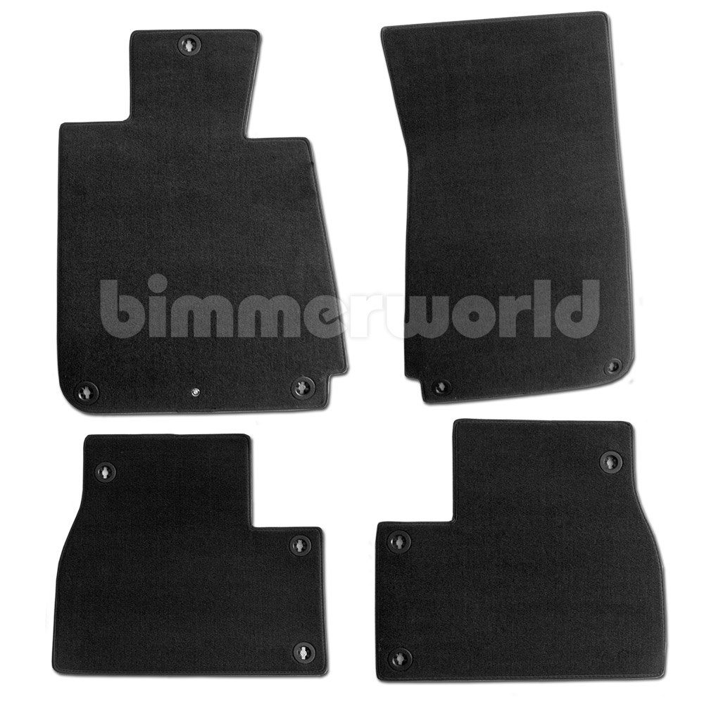 Genuine Bmw Floor Mat Set Black E30 M3 325i Euro 51471911407