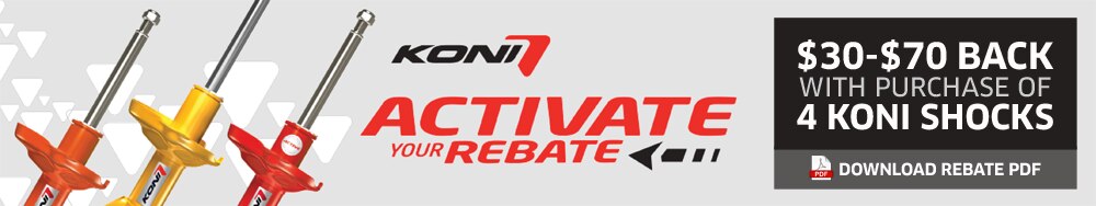 BMW KONI Shocks Rebate
