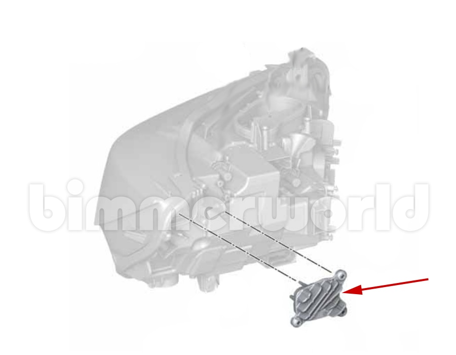 LED Module for Left Turn Signal on BMW F32 F33 F36 F80 F82 F83 LCI