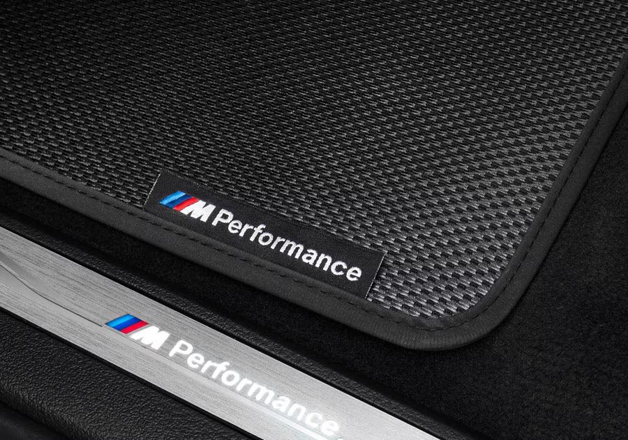 Bmw M Performance Carbon Weave Floor Mats Rear F15 X5 X5m