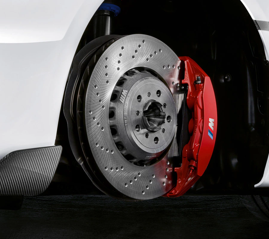 M Performance Rear Left Red Brake Caliper - F87 M2 Competition