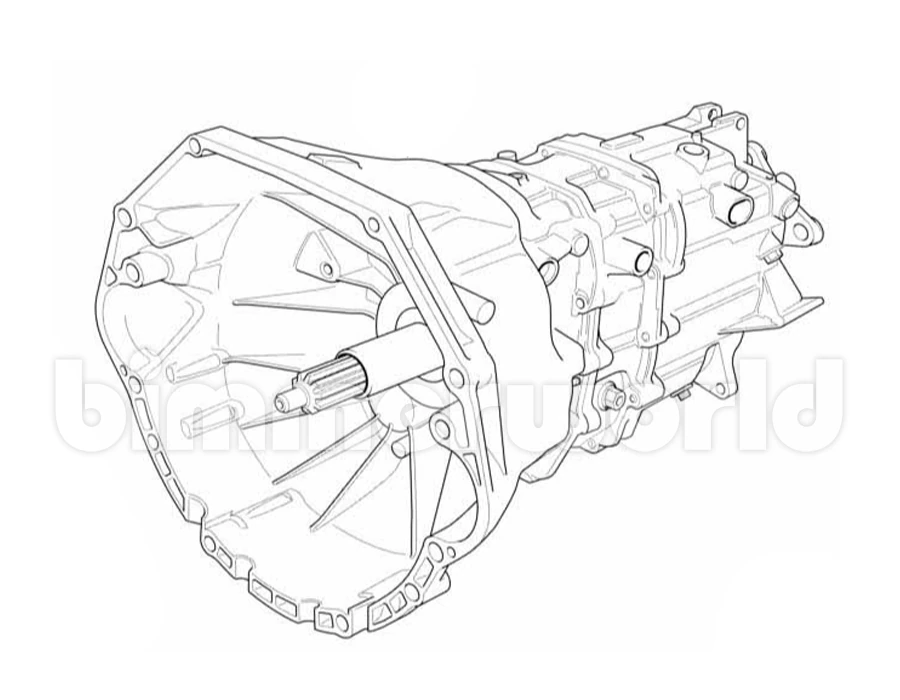 Genuine BMW 6Speed Manual Transmission Getrag S6S420G