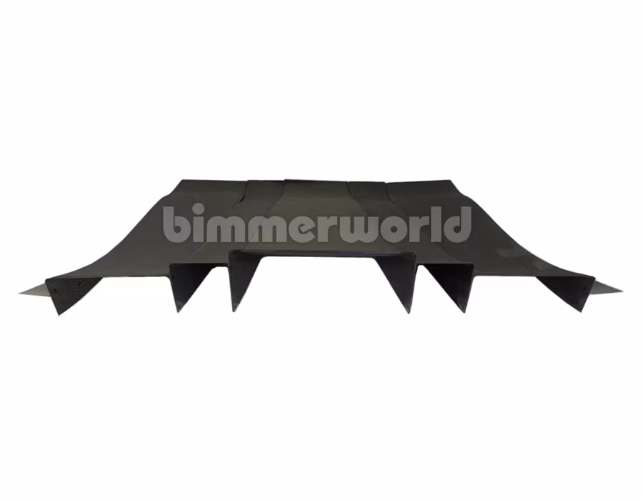 Universal Carbon Fiber Rear Diffuser 5Section Modular Construction