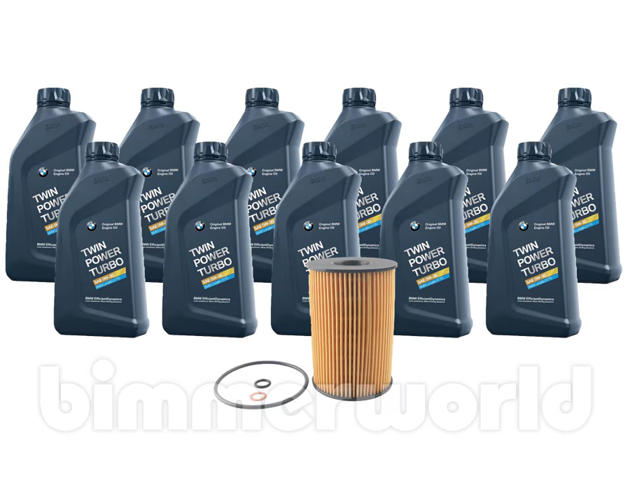 Inspection I Oil Change Package (N63) - BMW 0W30 & BMW Oil Filter