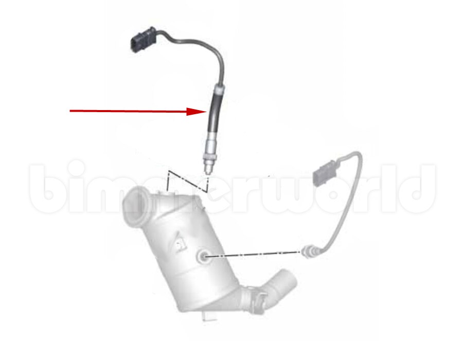 O2 Sensor Pre Catalyst Pre-Cat Oxygen Sensor I01 i3 Rex Range Extender IB1 XB4