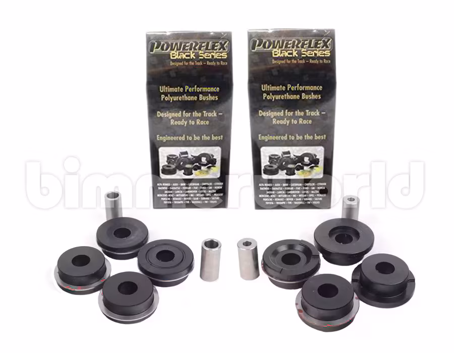 Powerflex Black Series Rear Subframe Bushing Set E46 All, E83 X3