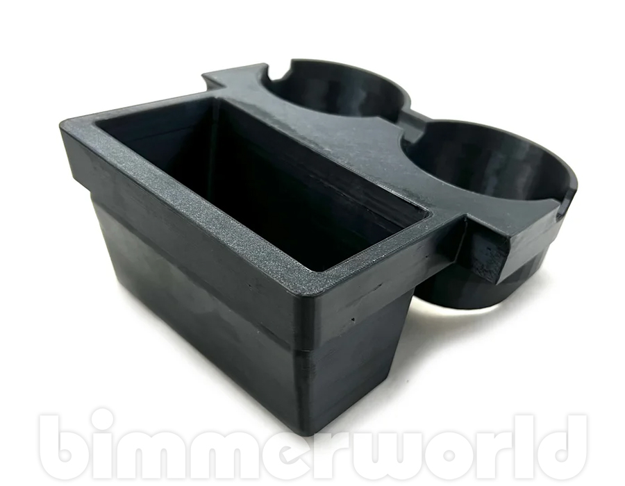 Dual Rear Cupholder Replaces Rear Ashtray/Cubby E46 3-Series Coupe  Convertible Sedan Wagon