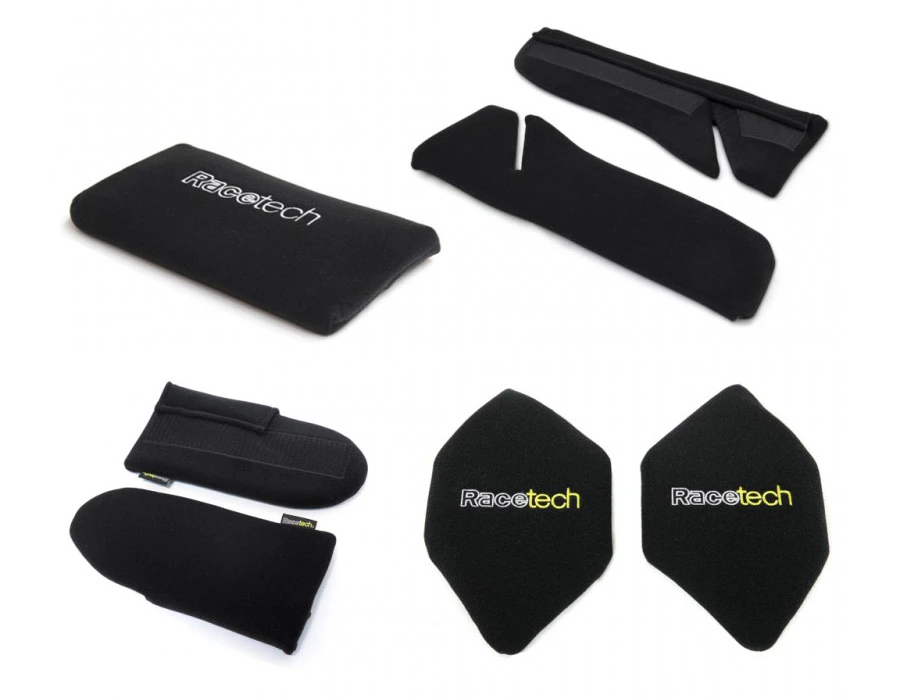 Racetech Race Seat Cushion Set Head, Side, Lumbar, Kidney