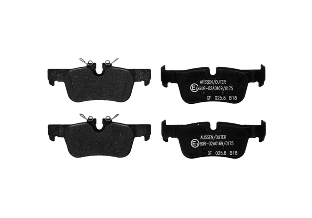 Rear Brake Pad Set for BMW F44 M235i, F39 X2 M35i (34206885600)