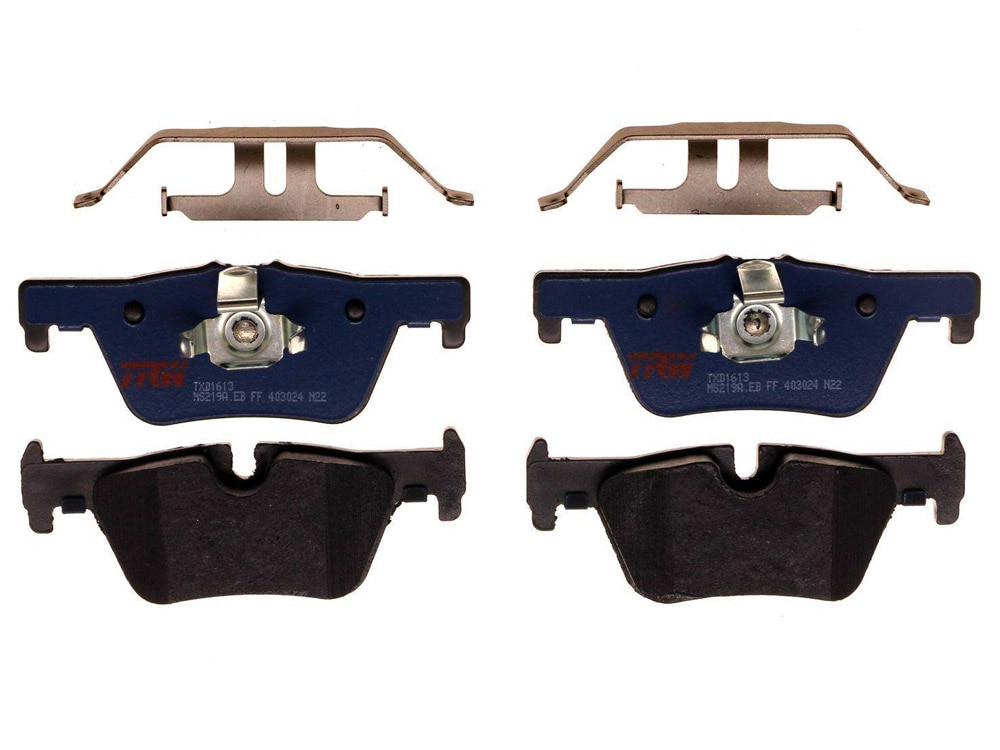TRW Electric Blue Rear Brake Pad Set for BMW F30 330e
