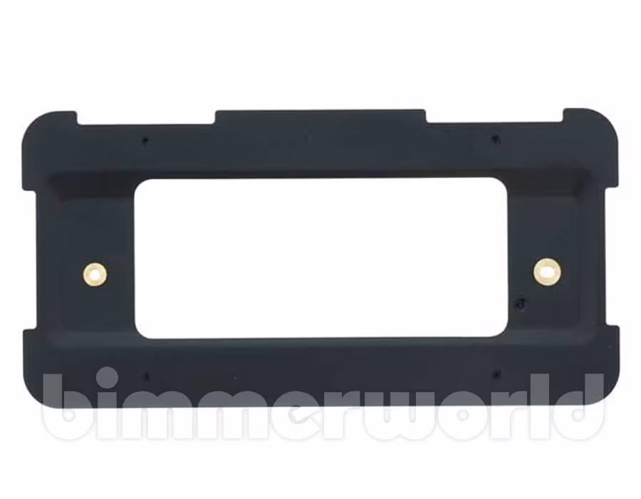 Rear License Plate Holder E9x, E82, F30, F10, X1, X3, X5, X6