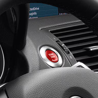 Botón De Start/Stop Para BMW X5 E70, X6 E71, Z4 E89, Serie 3/5 E90 - Color Rojo, Plástico, 2 Años Garantía