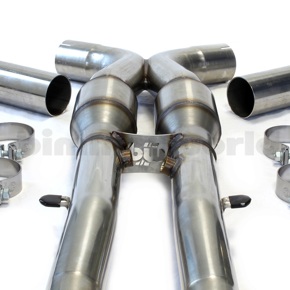 E9X M3 Racing XPipe & Race Cats for Headers