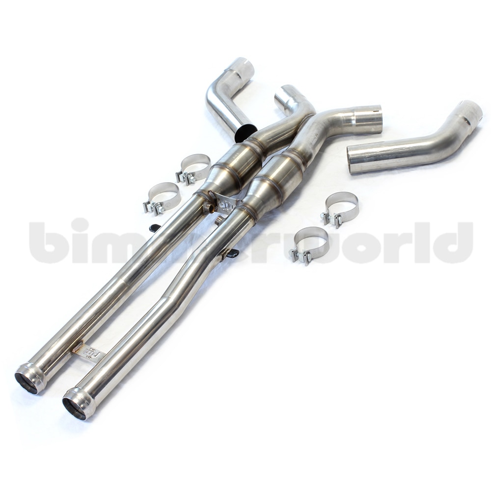 E9X M3 Racing XPipe & Race Cats for Headers