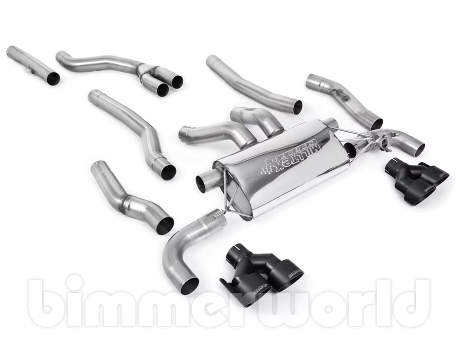 Milltek Sport CatBack Exhaust with Quad 100mm Tips for BMW G42 M240i
