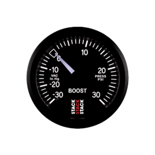 STACK 52mm Mechanical Boost Gauge