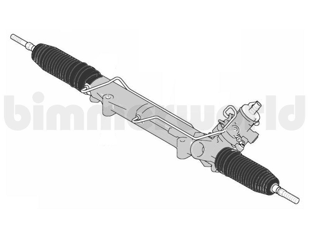 Rebuilt Steering Rack for BMW E83 X3 2.5i/3.0i/3.0si